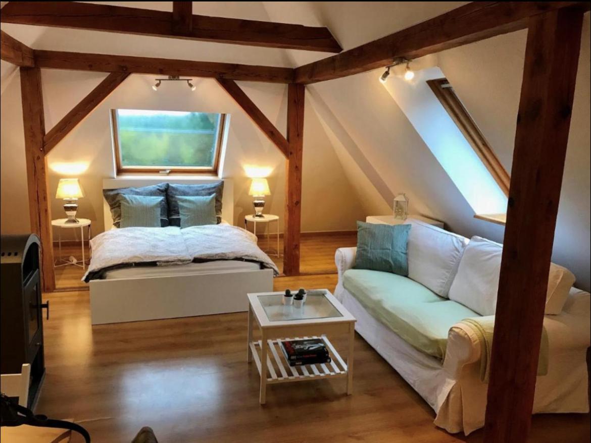 Hof Lillge Apartment Schorfheide Bagian luar foto
