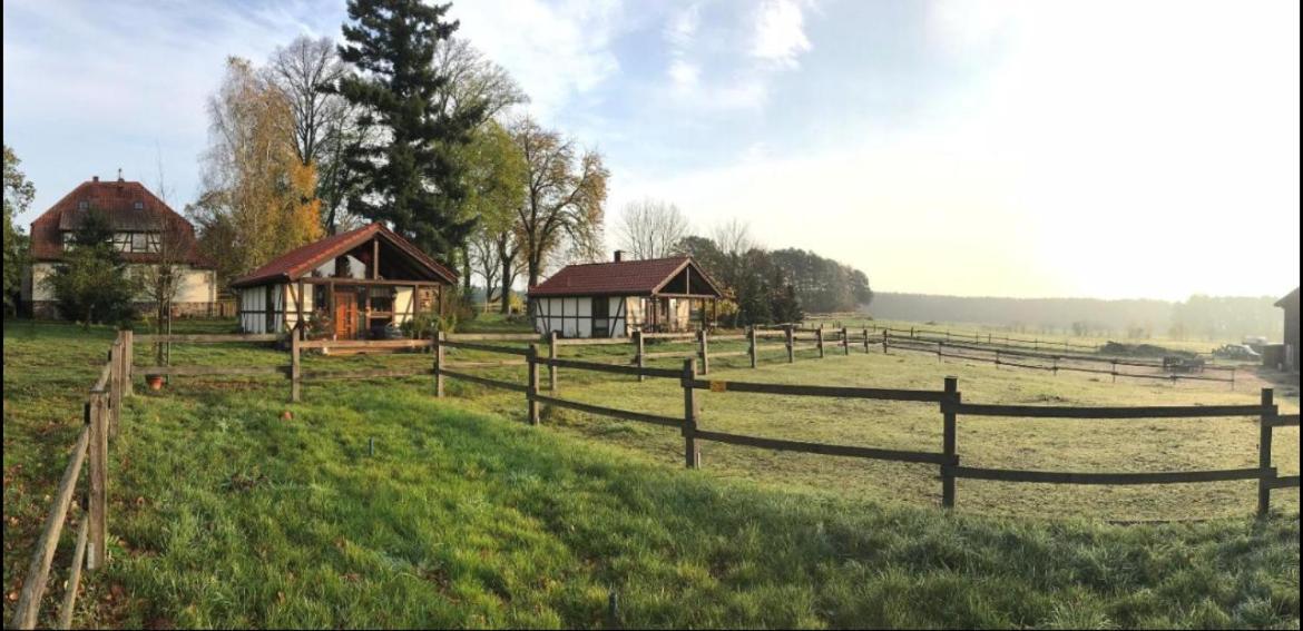 Hof Lillge Apartment Schorfheide Bagian luar foto